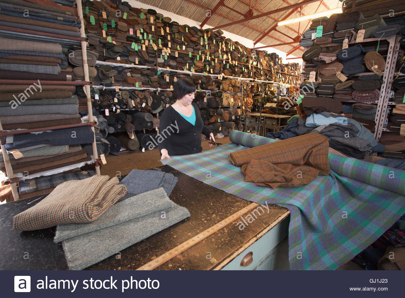 Harris Tweed Shop High Resolution Stock Photography and Images - Alamy