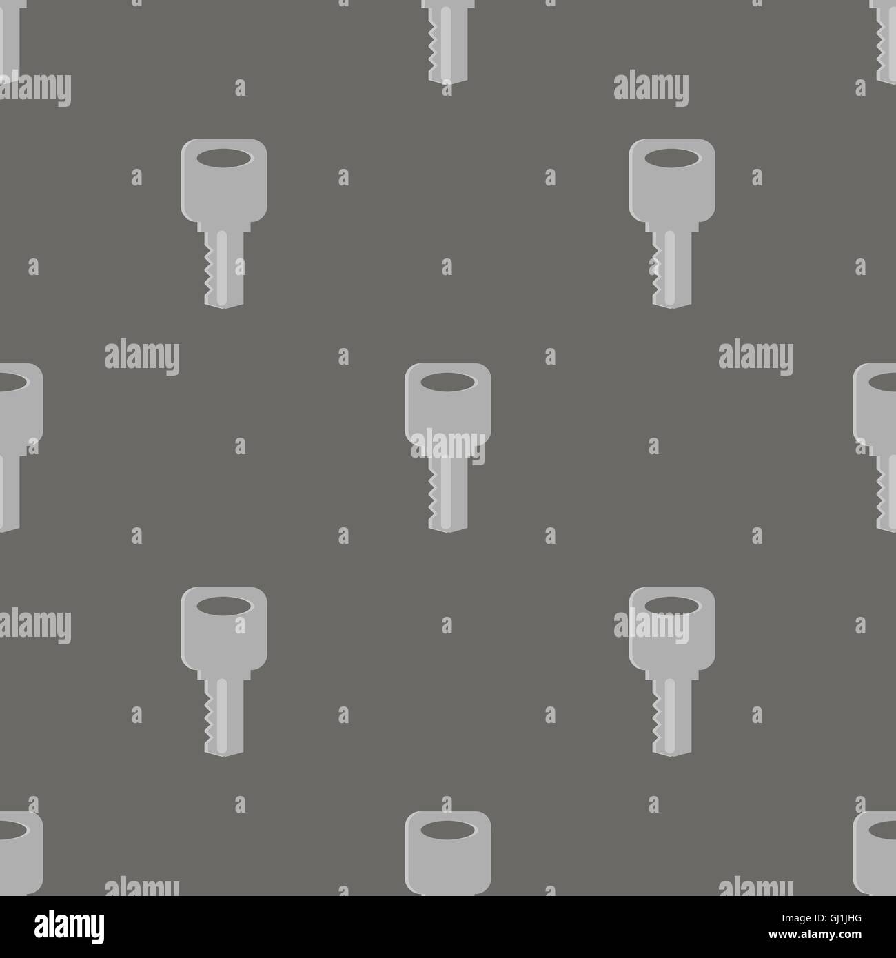 Seamless Grey Key Pattern Stock Vector Image & Art - Alamy
