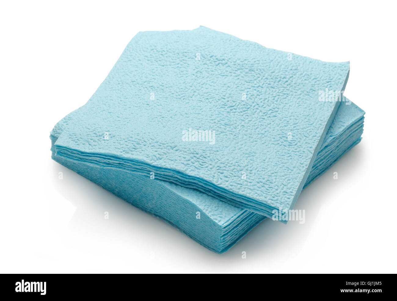 Stack of new disposable paper table napkins Stock Photo Alamy
