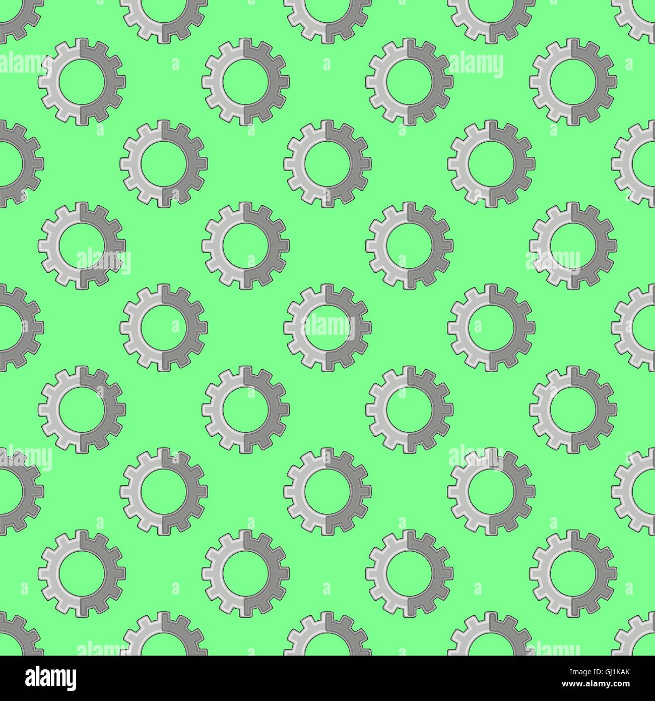 Gear Vector Pattern Seamless Gear Pattern. Industrial Background Stock Vector Image & Art ...