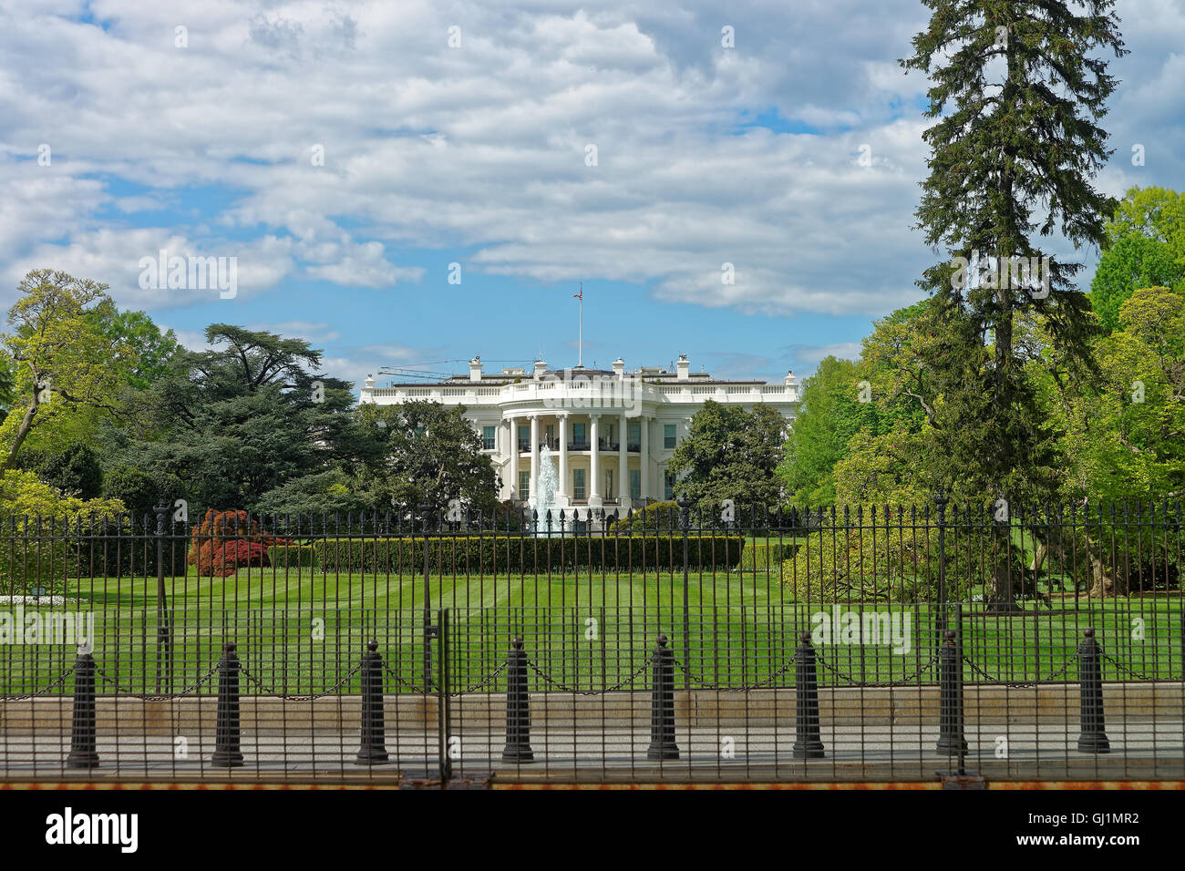 Washington dc white house 1800 hi-res stock photography and images