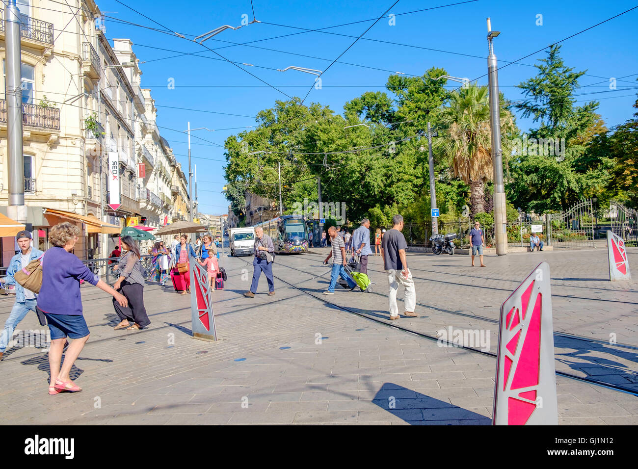 Montpellier Stock Photo