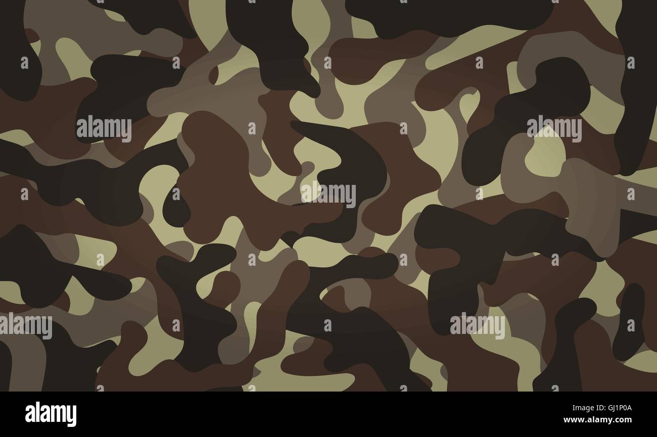Camouflage background. Green, brown, black, olive colors forest