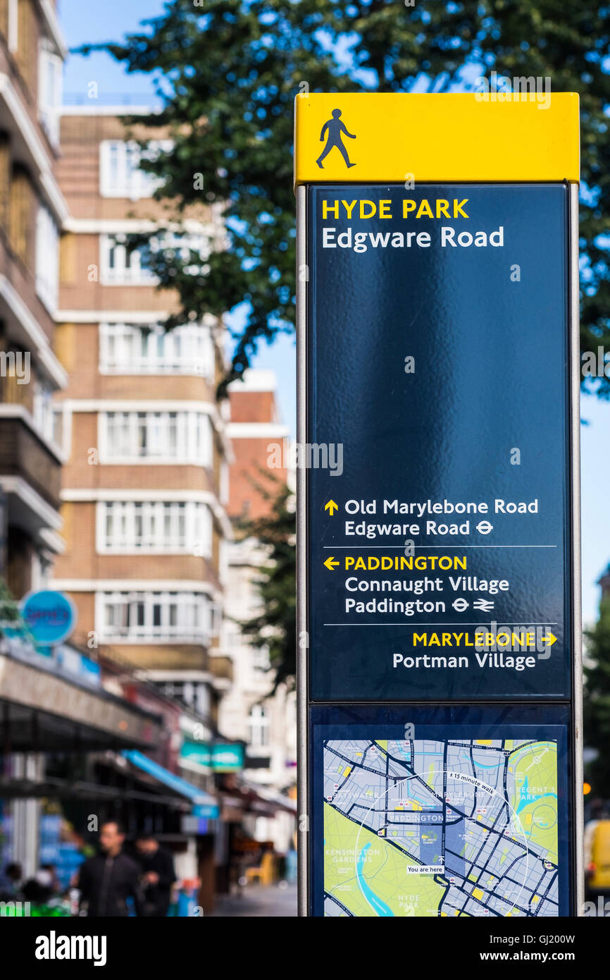 Edgware Road, London, England, U.K Stock Photo - Alamy
