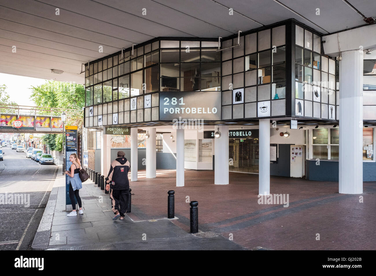 Portobello Green, London, England, U.K Stock Photo Alamy