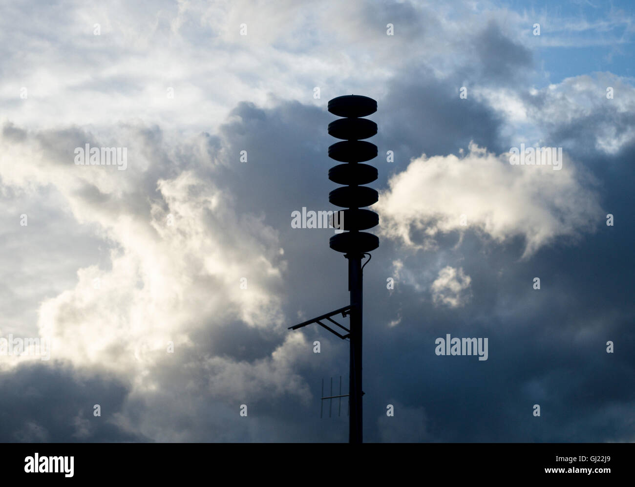 Tsunami warning siren