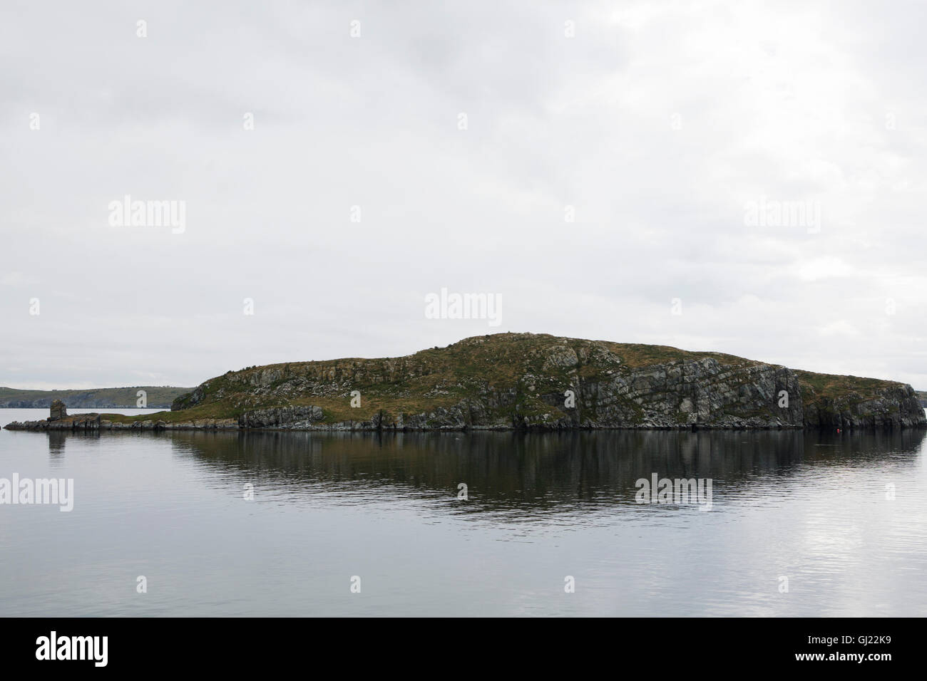 Fergus Island off Bay Roberts in Newfoundland and Labrador, Canada. Stock Photo