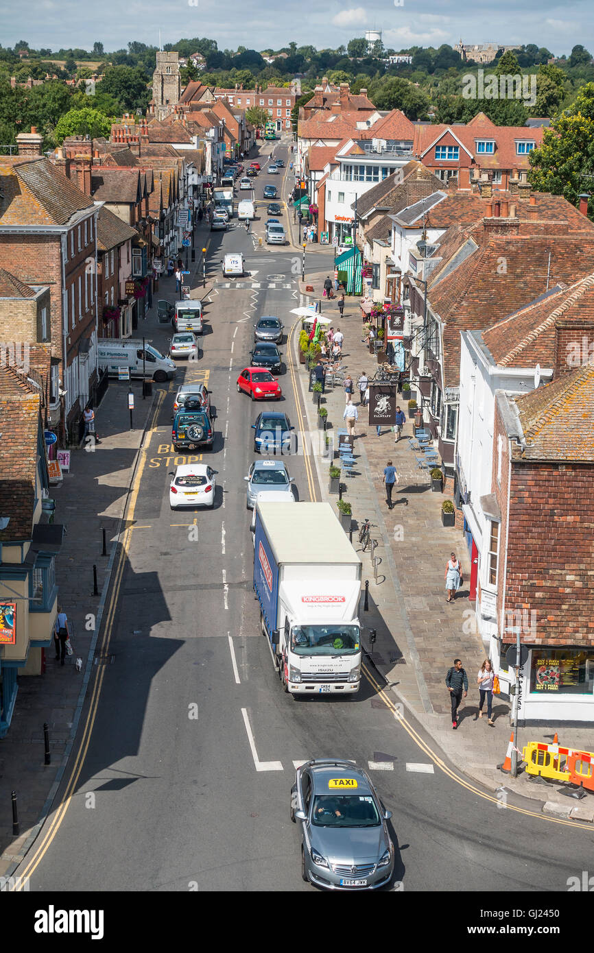 St Dunstans Street Canterbury Kent England UK Stock Photo Alamy