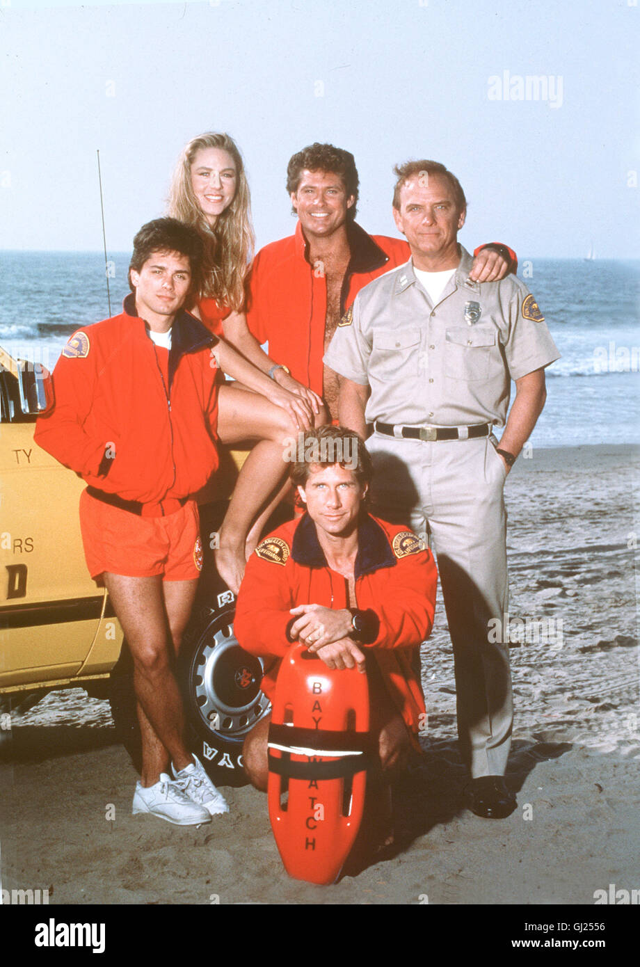 "The Baywatch Cast" Group Shot NBC Photo by Gary Null Stock Photo Alamy