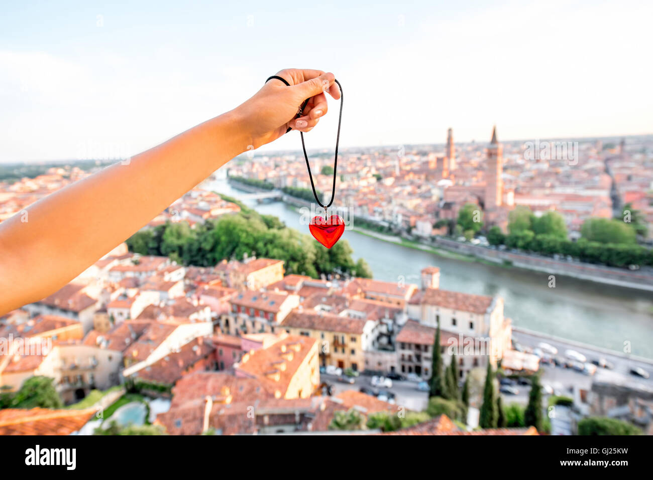 Hand holding heart shape city hi-res stock photography and images - Alamy