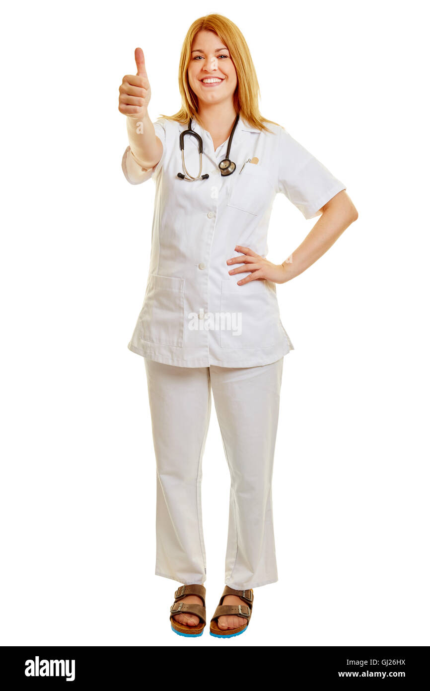 Doctor thumbs up hi-res stock photography and images - Alamy