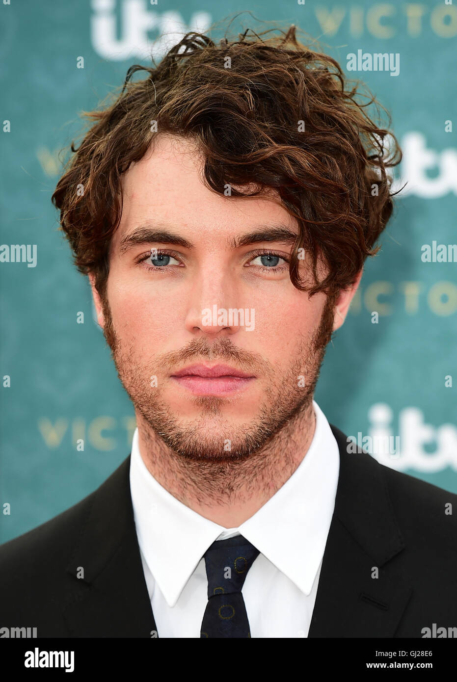 Tom Hughes attending the world premiere screening of ITV's Victoria at Kensington Palace, London