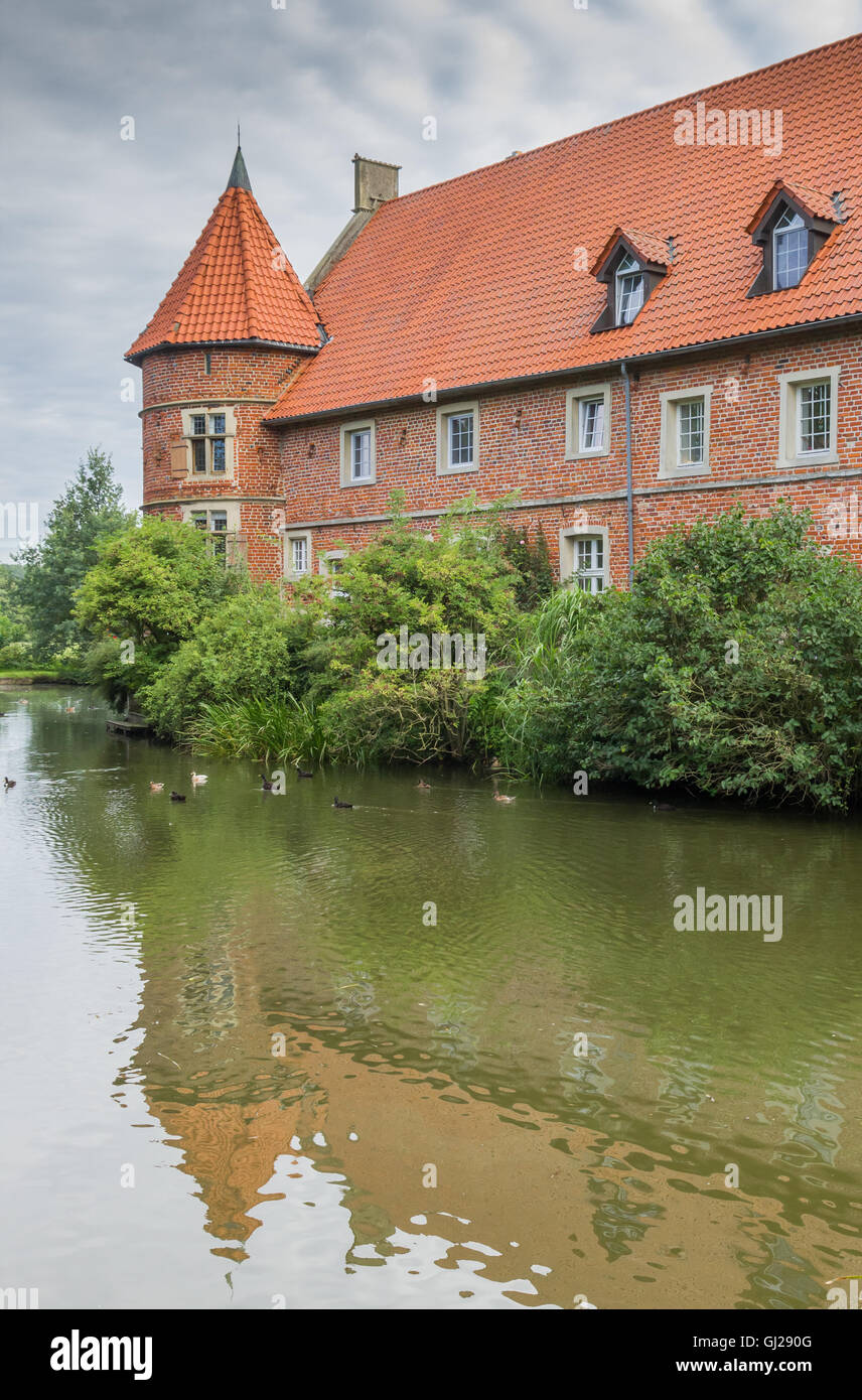 Historical mansion Haus Vogeding in Munster, Germany Stock Photo