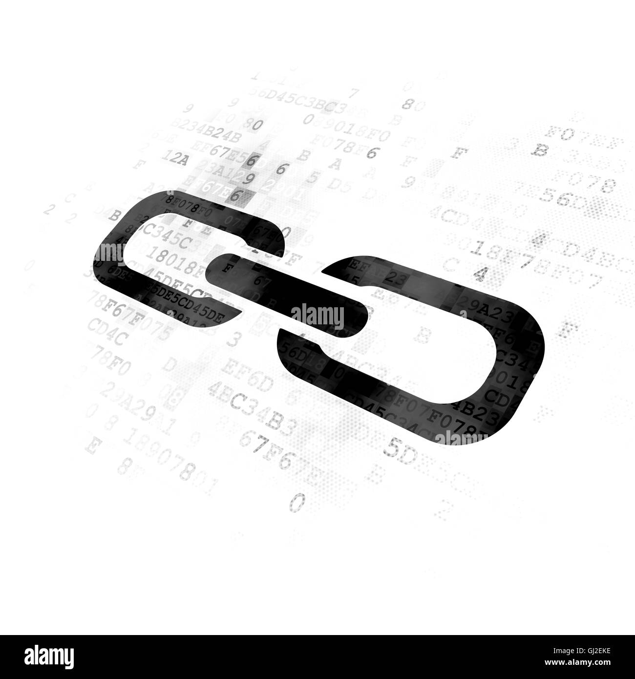 Web development concept: Link on Digital background Stock Photo - Alamy