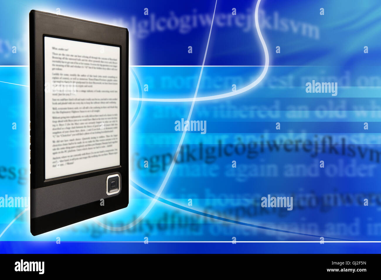 electronic books concept Stock Photo - Alamy