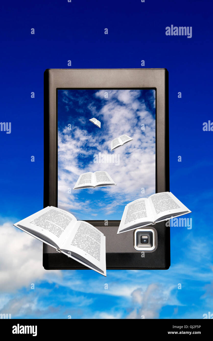 e-book concept Stock Photo