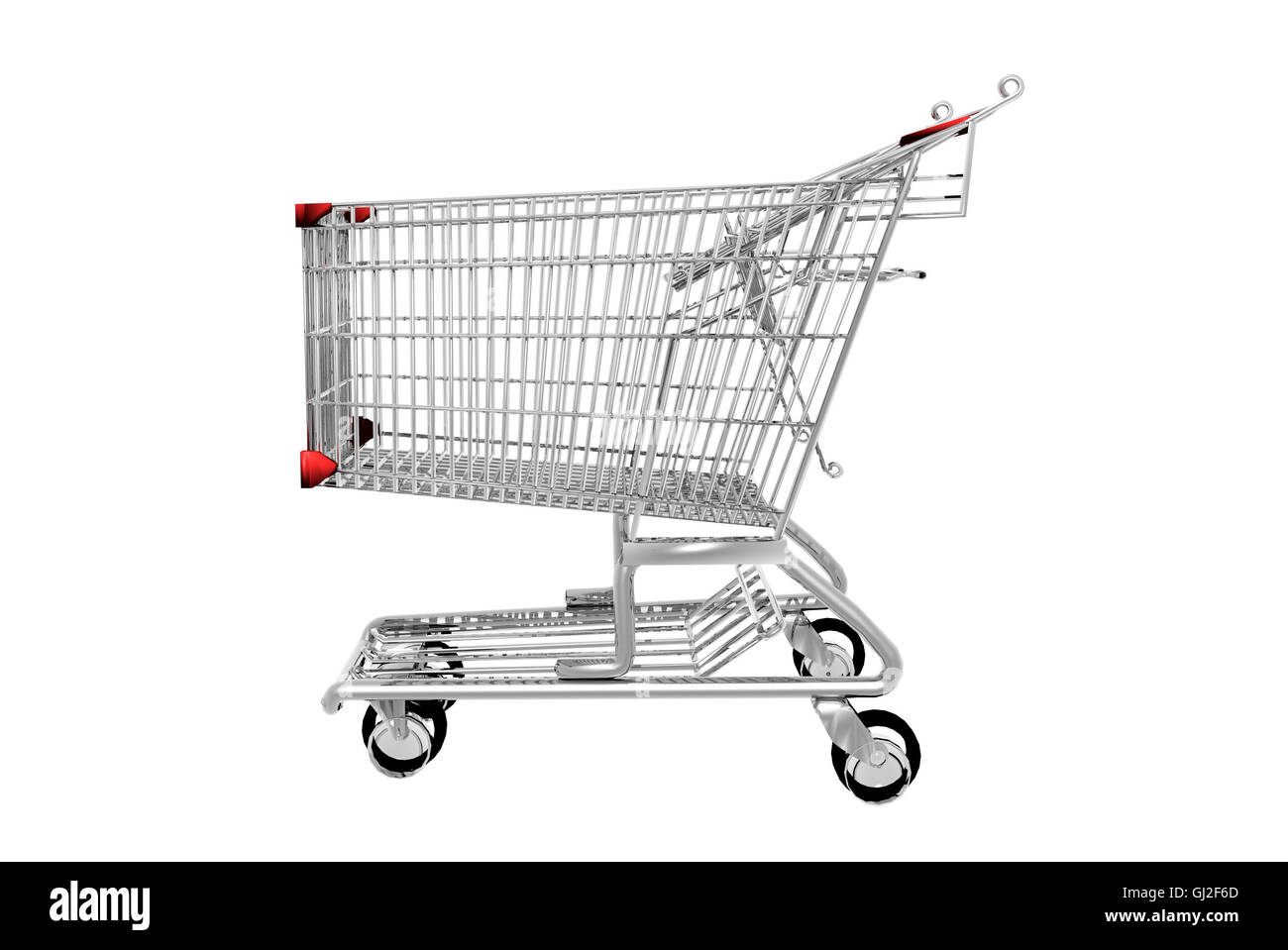 roof Disappointment Assumption Empty shopping cart side view hi-res stock photography and images - Alamy