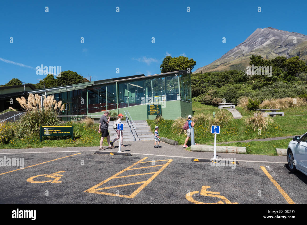 The visitor centre, Egmont National Park, Mount Taranaki, North Island