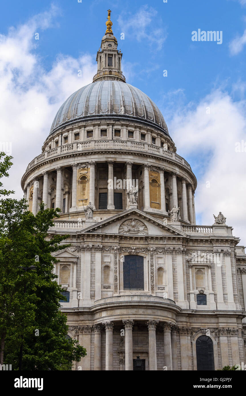 St Paul's Cathedral in London, UK Stock Photo