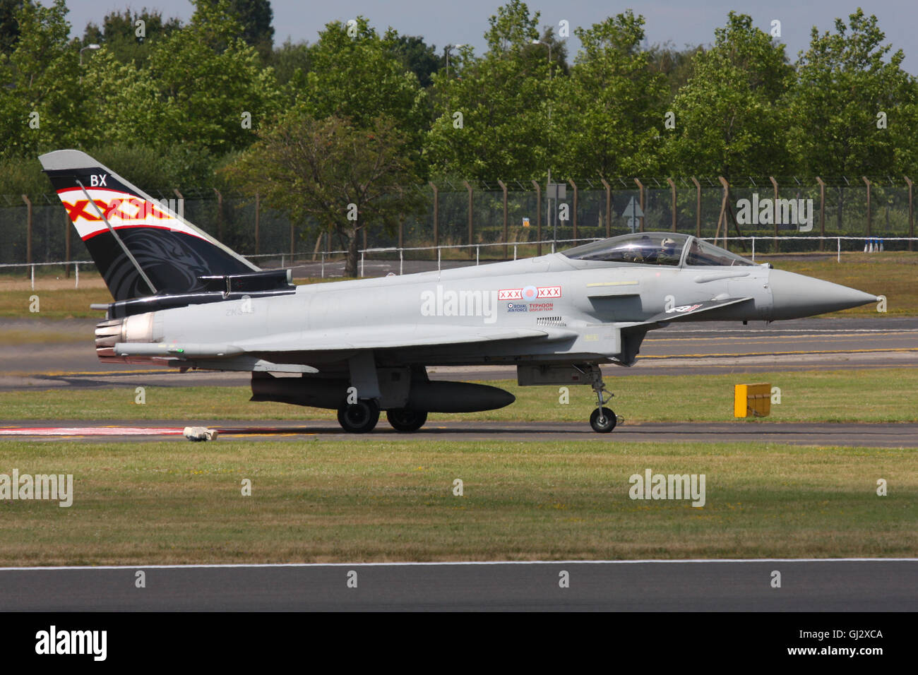 RAF EUROFIGHTER TYPHOON Stock Photo