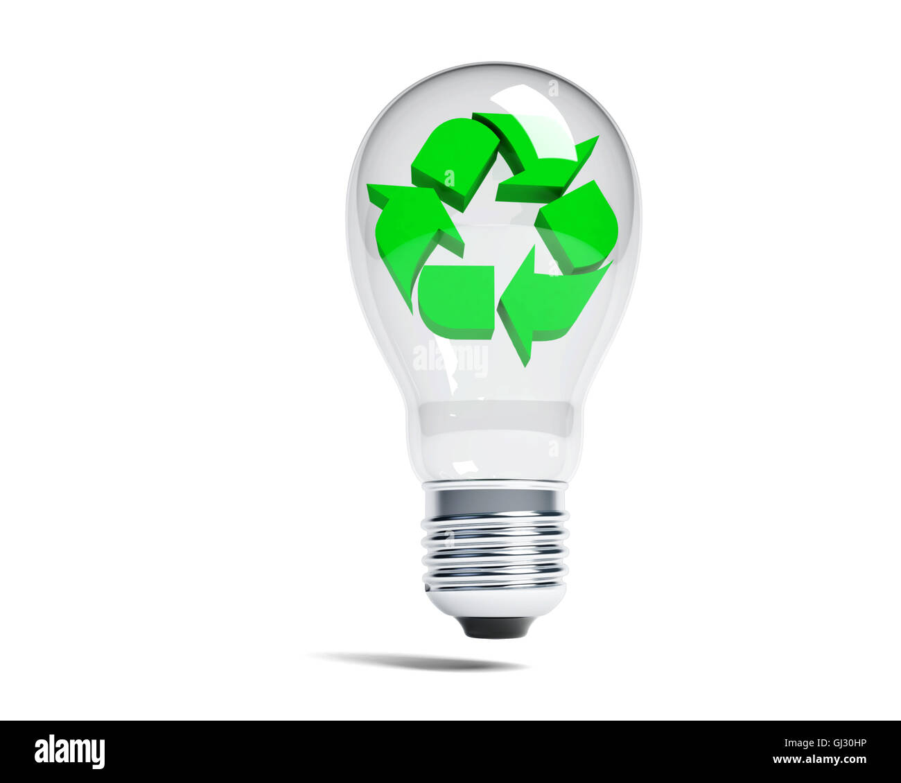 recycle bulb light Stock Photo Alamy