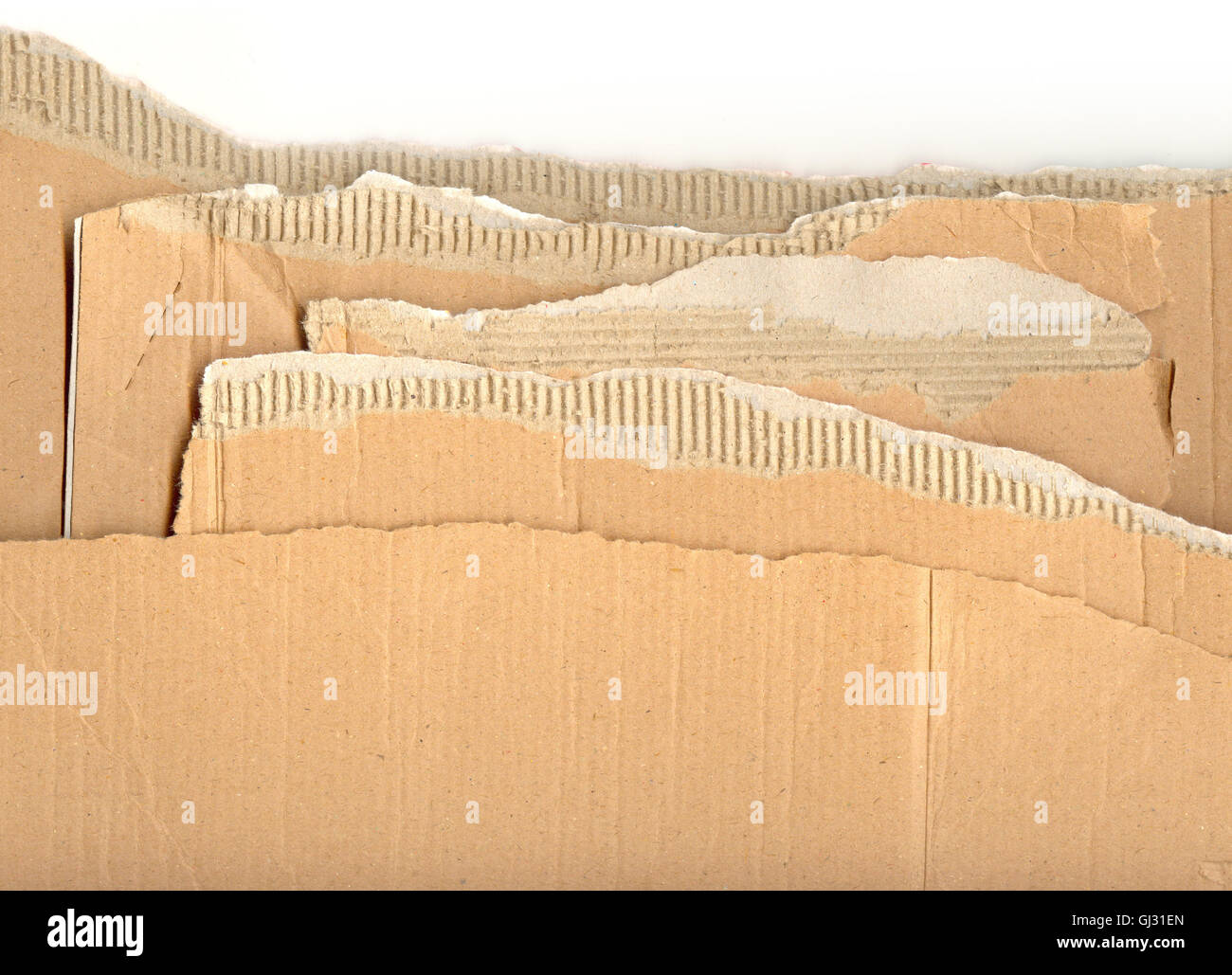 Corrugated Cardboard 05 Stock Photo Alamy
