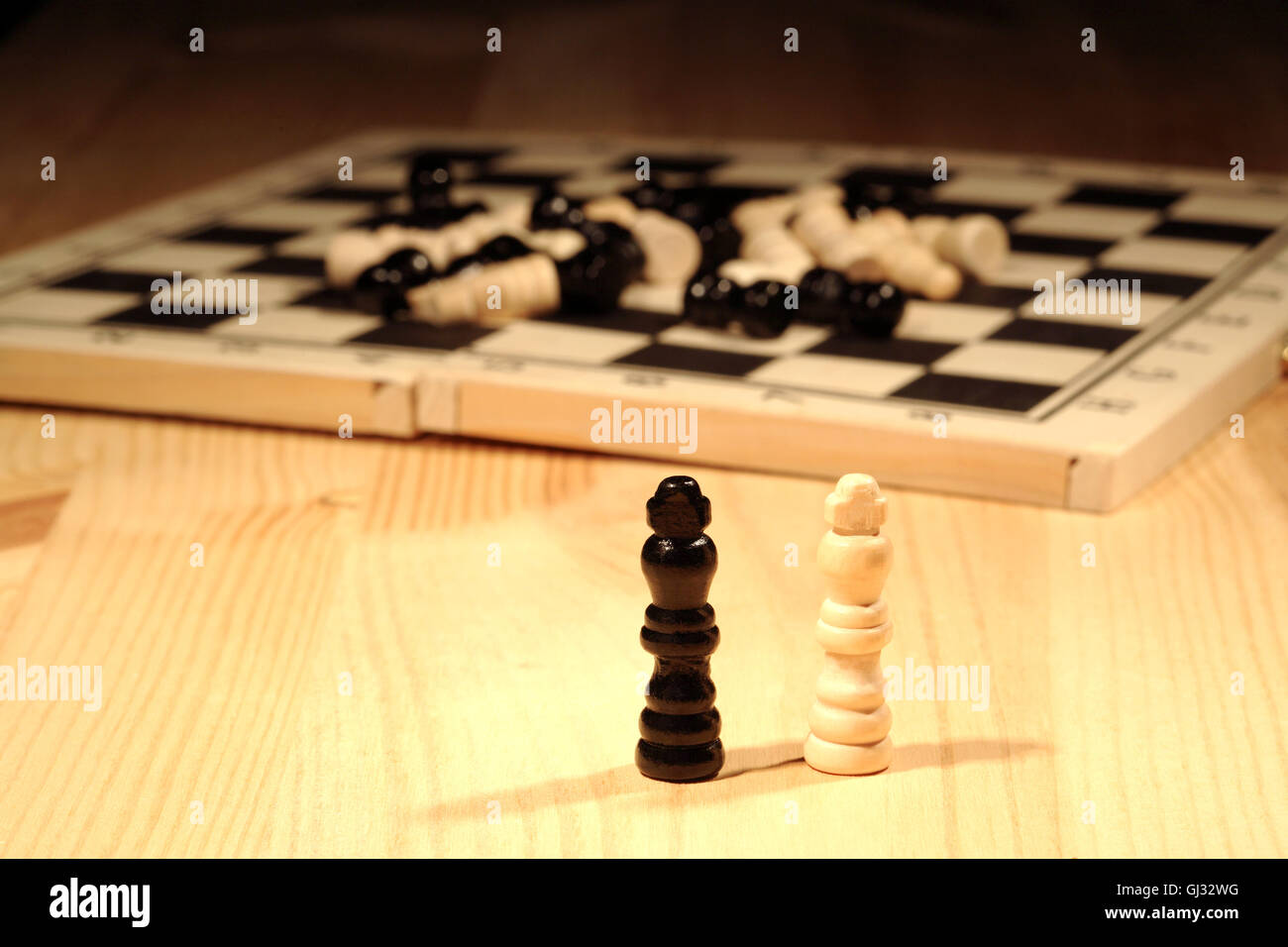 Drawn Game Stock Photo