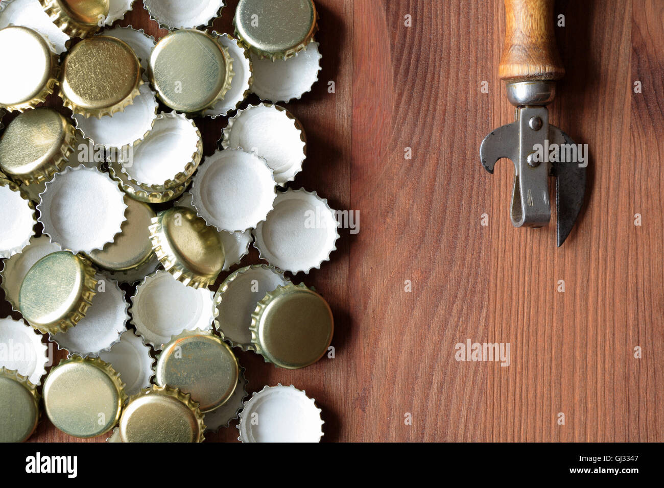 Old Bottle Opener Stock Photo Alamy