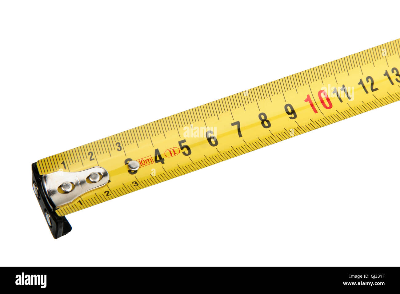 Yellow meter. New condition Stock Photo Alamy