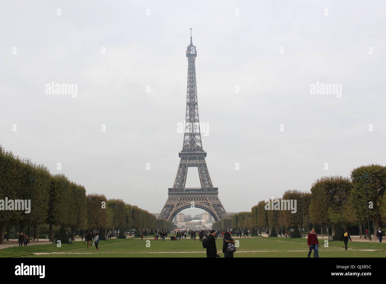 Beautiful Eiffeltower in Paris, France Stock Photo