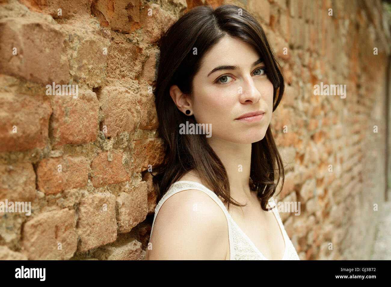 italian  lady self shot Beautiful italian woman hi-res stock photography and images - Alamy