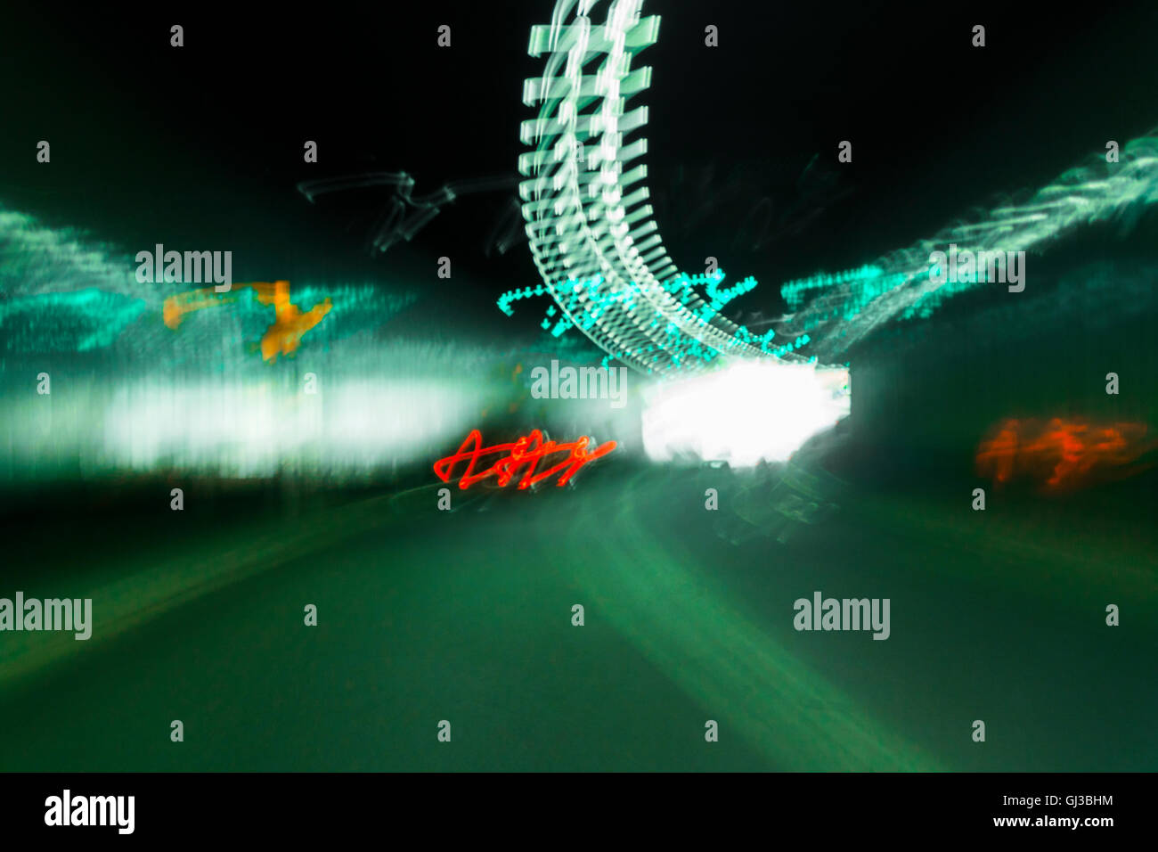 Abstract light streaks Stock Photo - Alamy