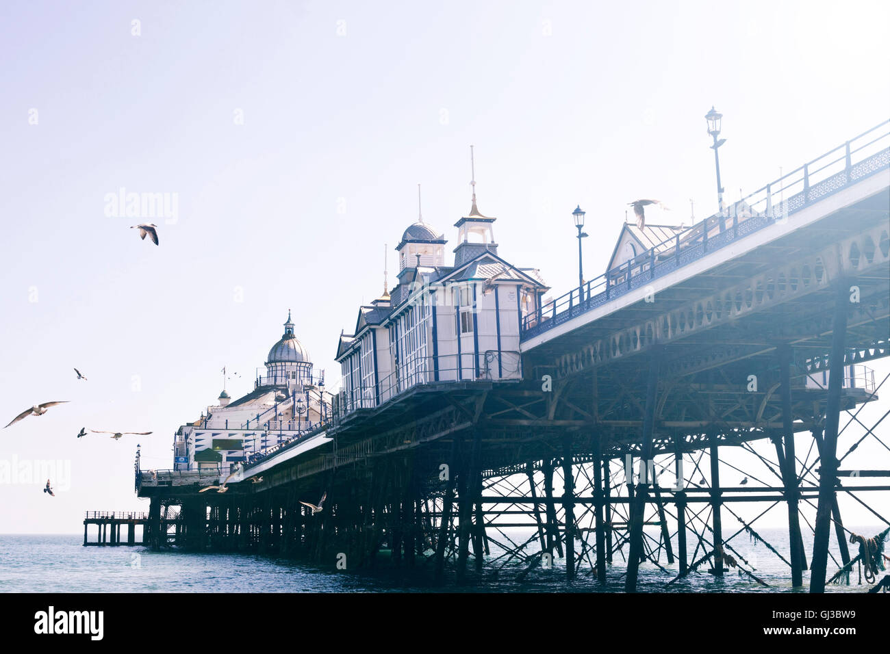 Eastbourne Pier, Sussex, United Kingdom Stock Photo