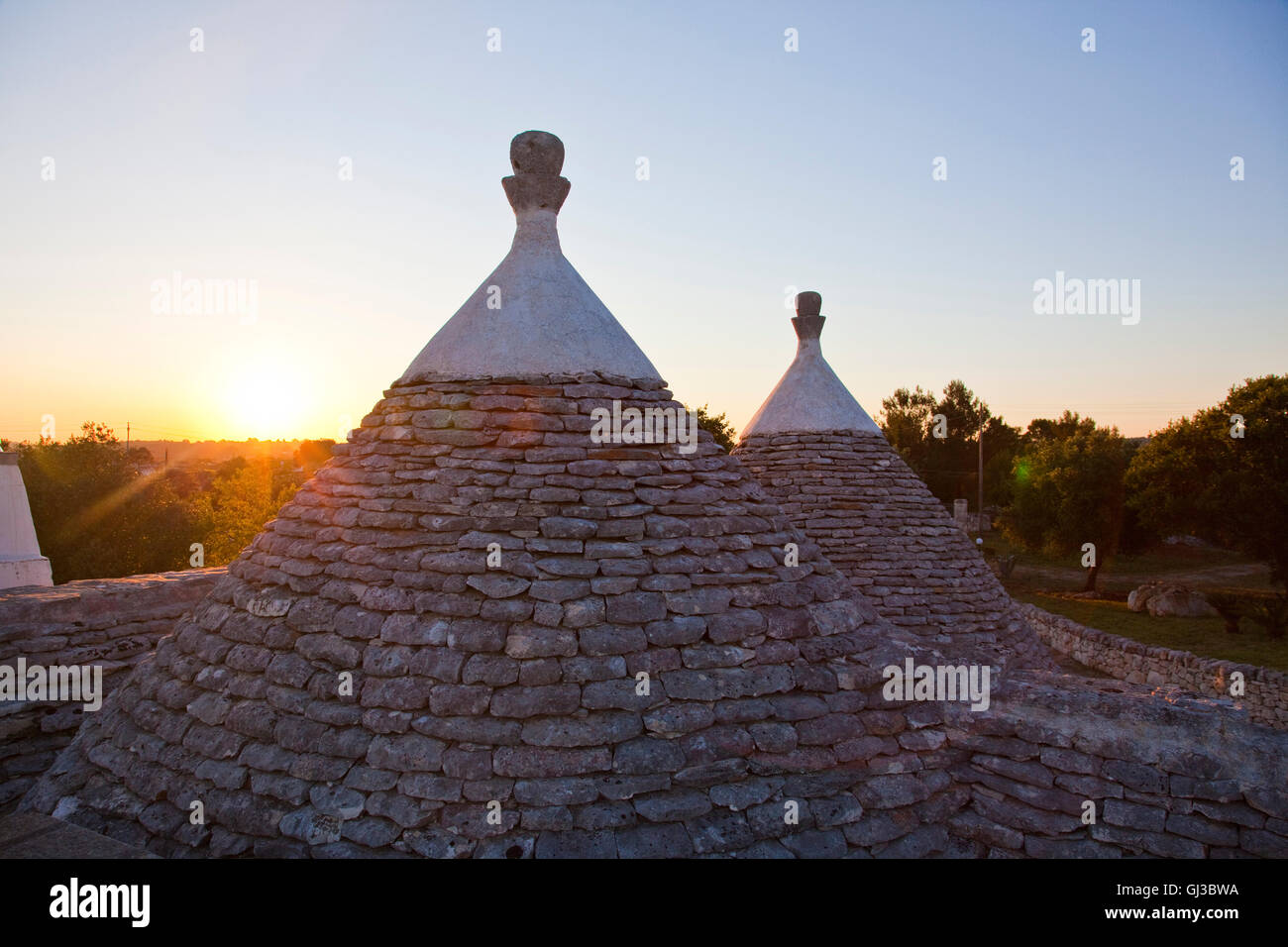 Trulli building, Puglia, Italy Stock Photo