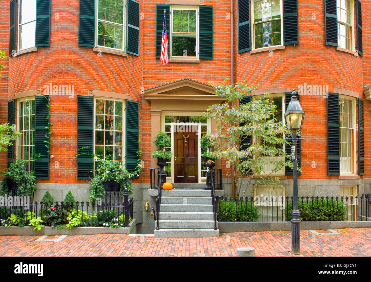 Residence in Beacon Hill, Boston, Massachussets, USA Stock Photo Alamy