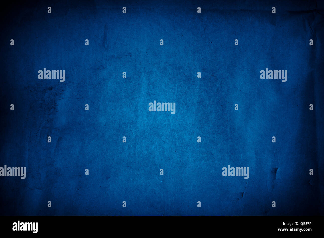 Closeup of blue paper texture Stock Photo