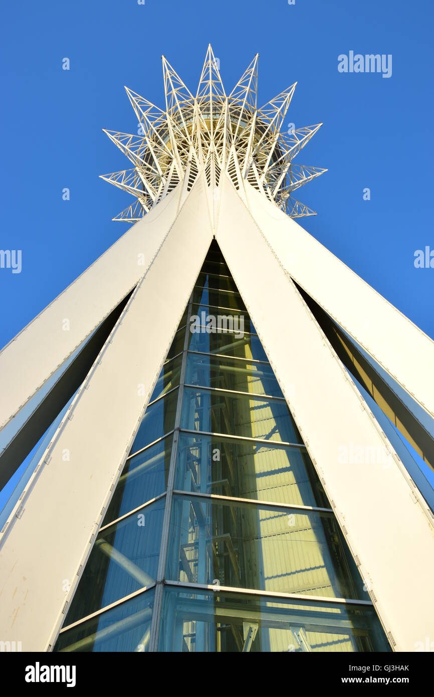View of the BAITEREK tower in Astana, capital of Kazakhstan Stock Photo ...
