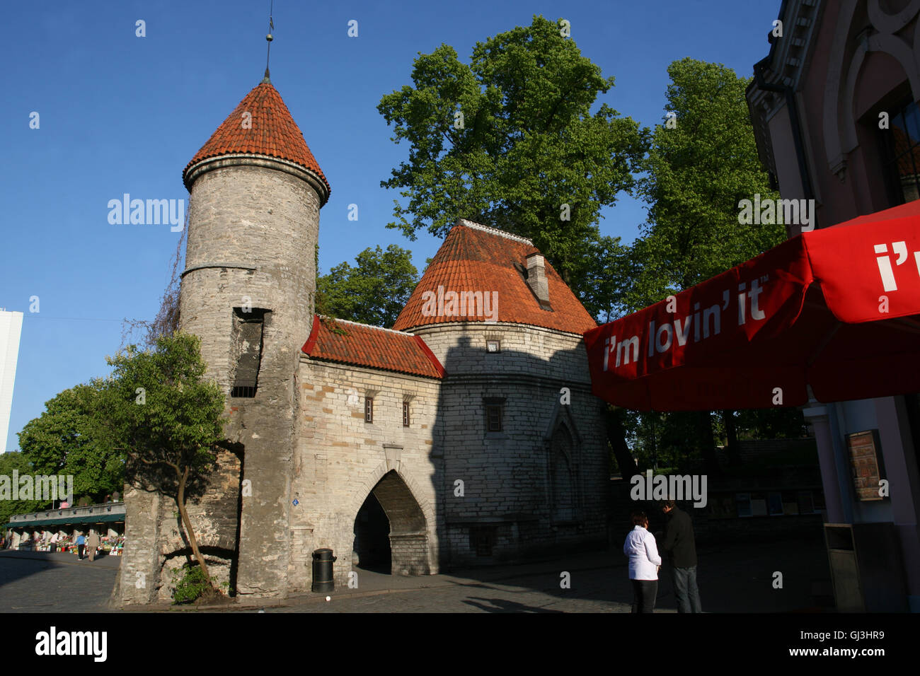 Mcdonald S At Viru Gate A Symbol Of Tallinn Which Is At The