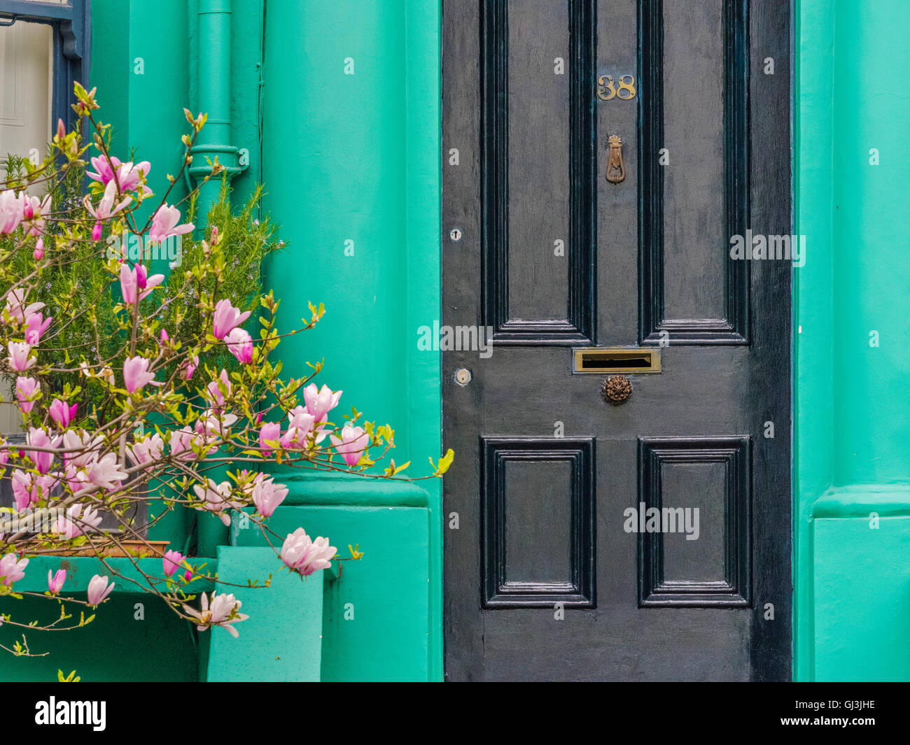 Notting Hill Apartments, London England Stock Photo Alamy