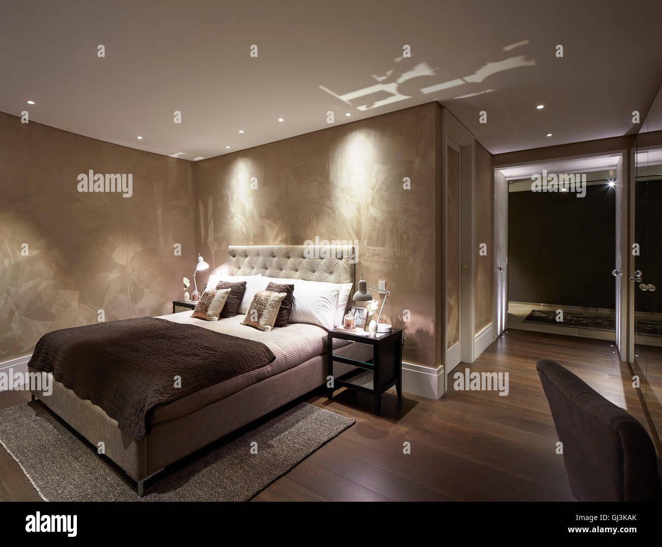 Bedroom. Chelsea Embankment Apartment, London, United Kingdom