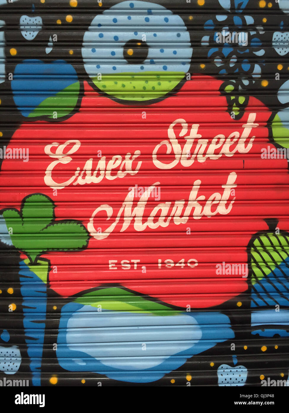 Essex Street Market, NYC Stock Photo