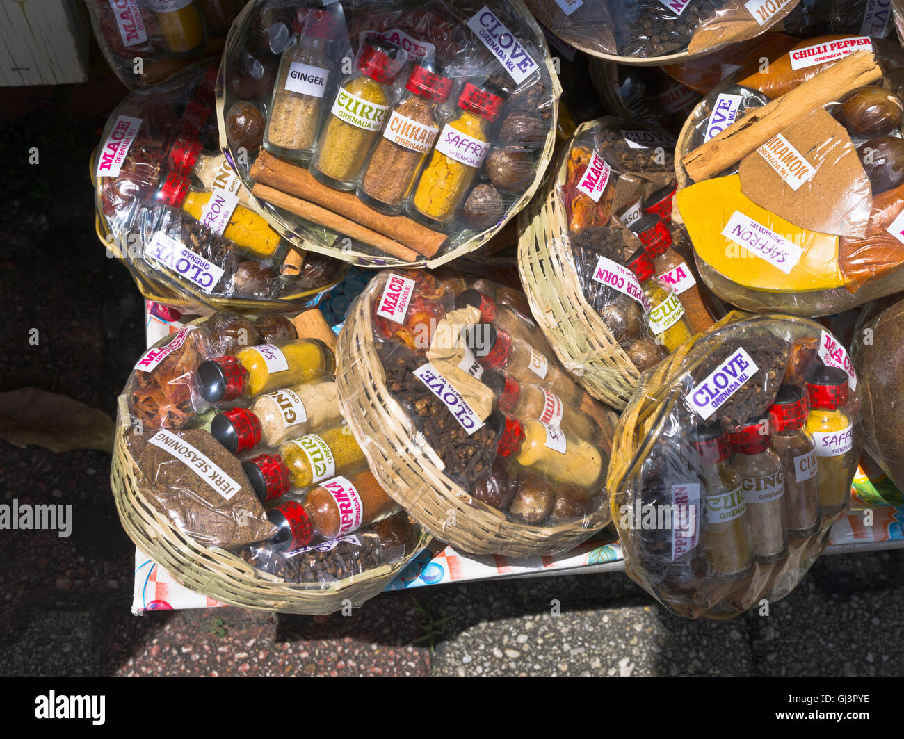 Grenada Spice Market Stock Photos & Grenada Spice Market Stock Images