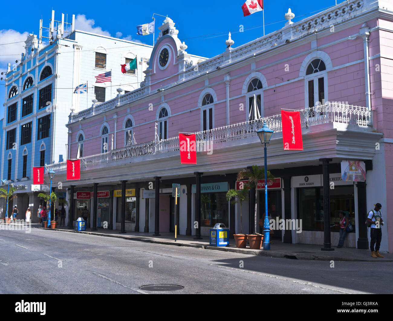 Barbados bridgetown town hi-res stock photography and images - Alamy