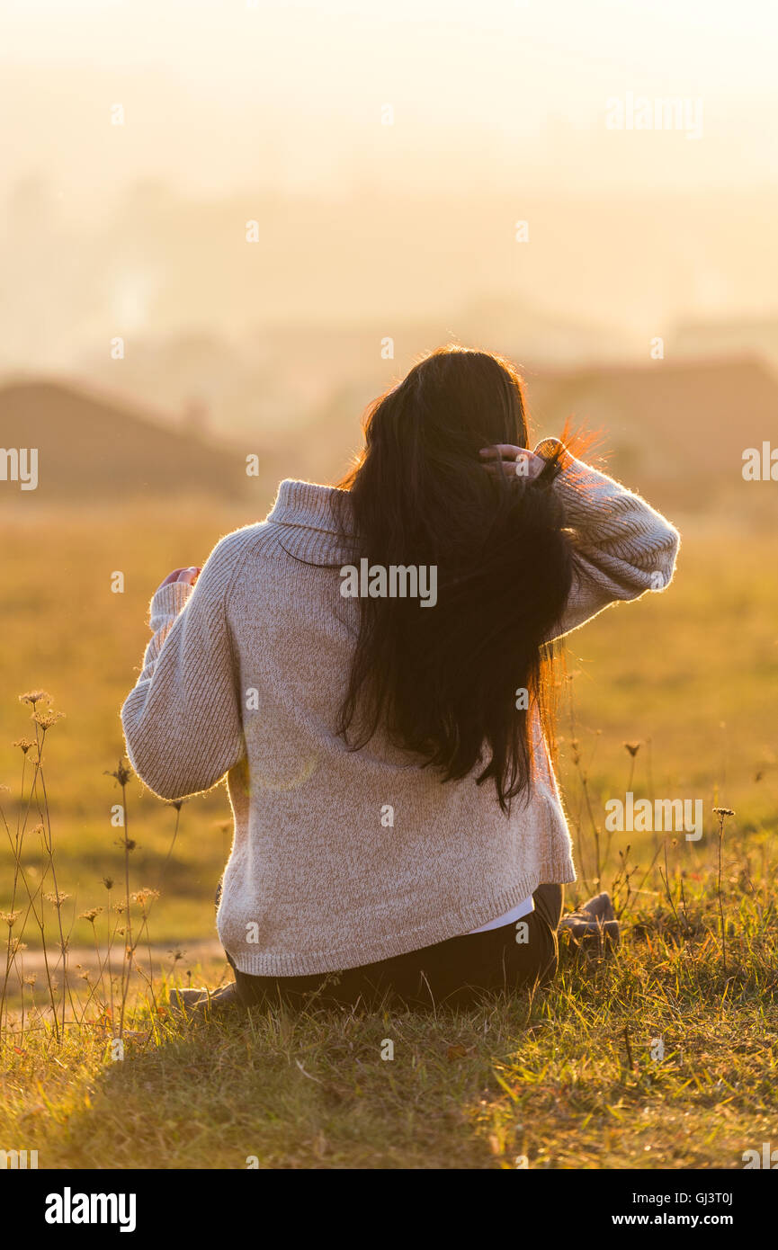 Portraits in fall Stock Photo - Alamy