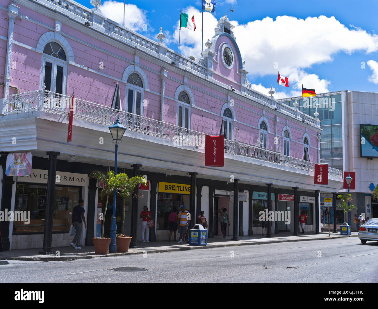 Barbados bridgetown town hi-res stock photography and images - Alamy