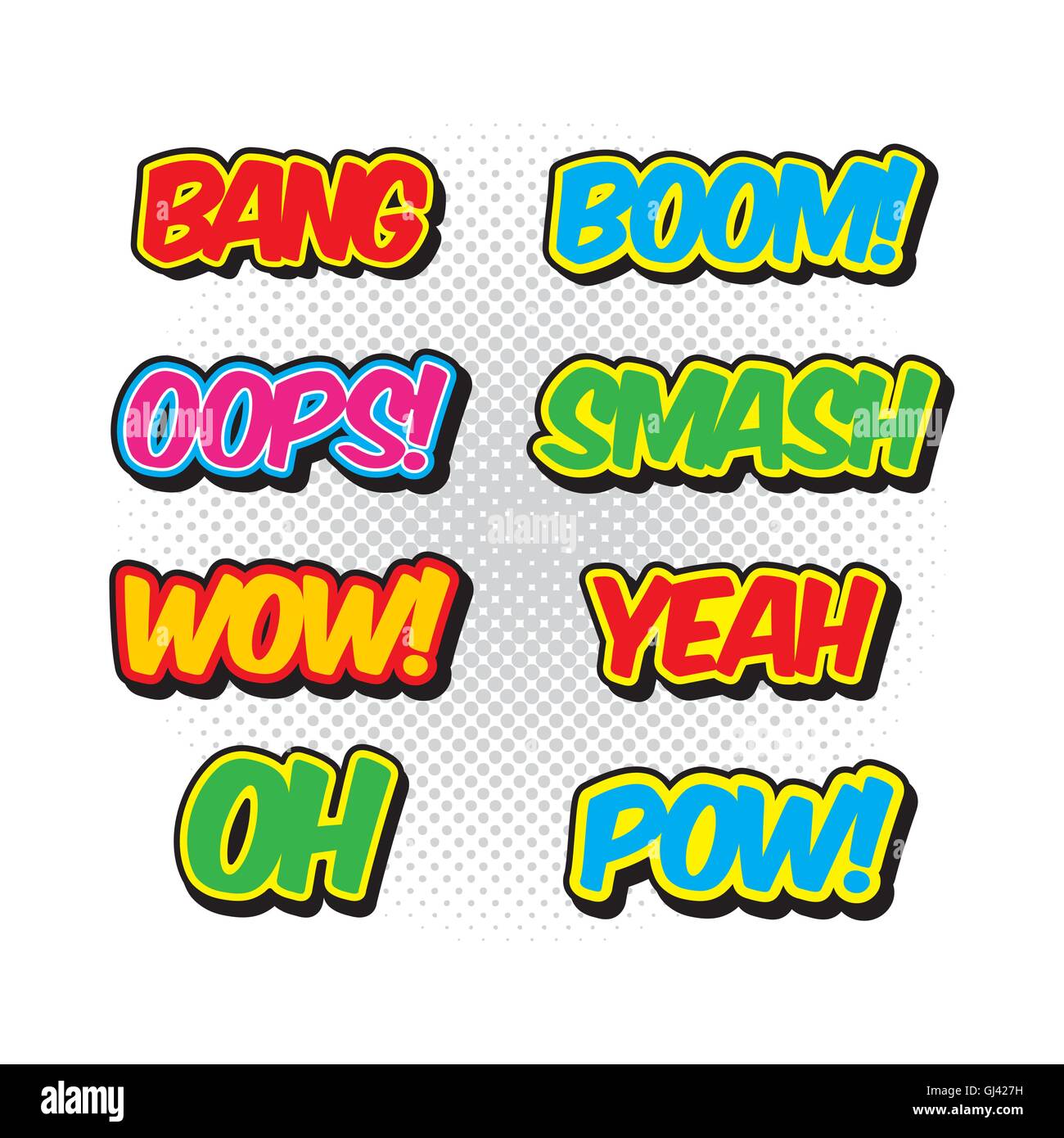 pop art vintage Stock Vector Image & Art - Alamy