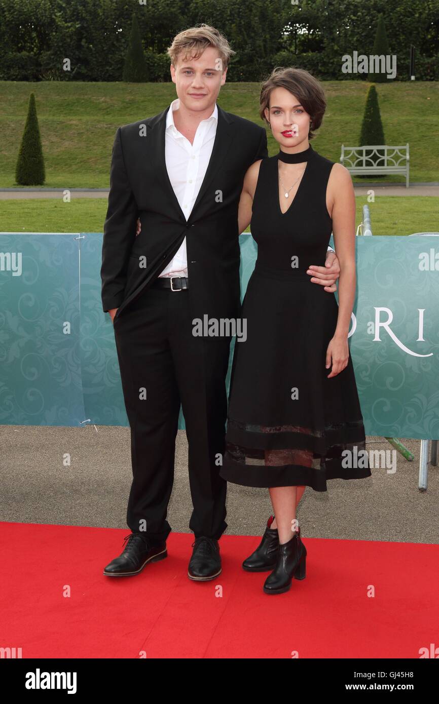 London, UK. Basil Eidenbenz and Aggie K Adams at the World Premiere of