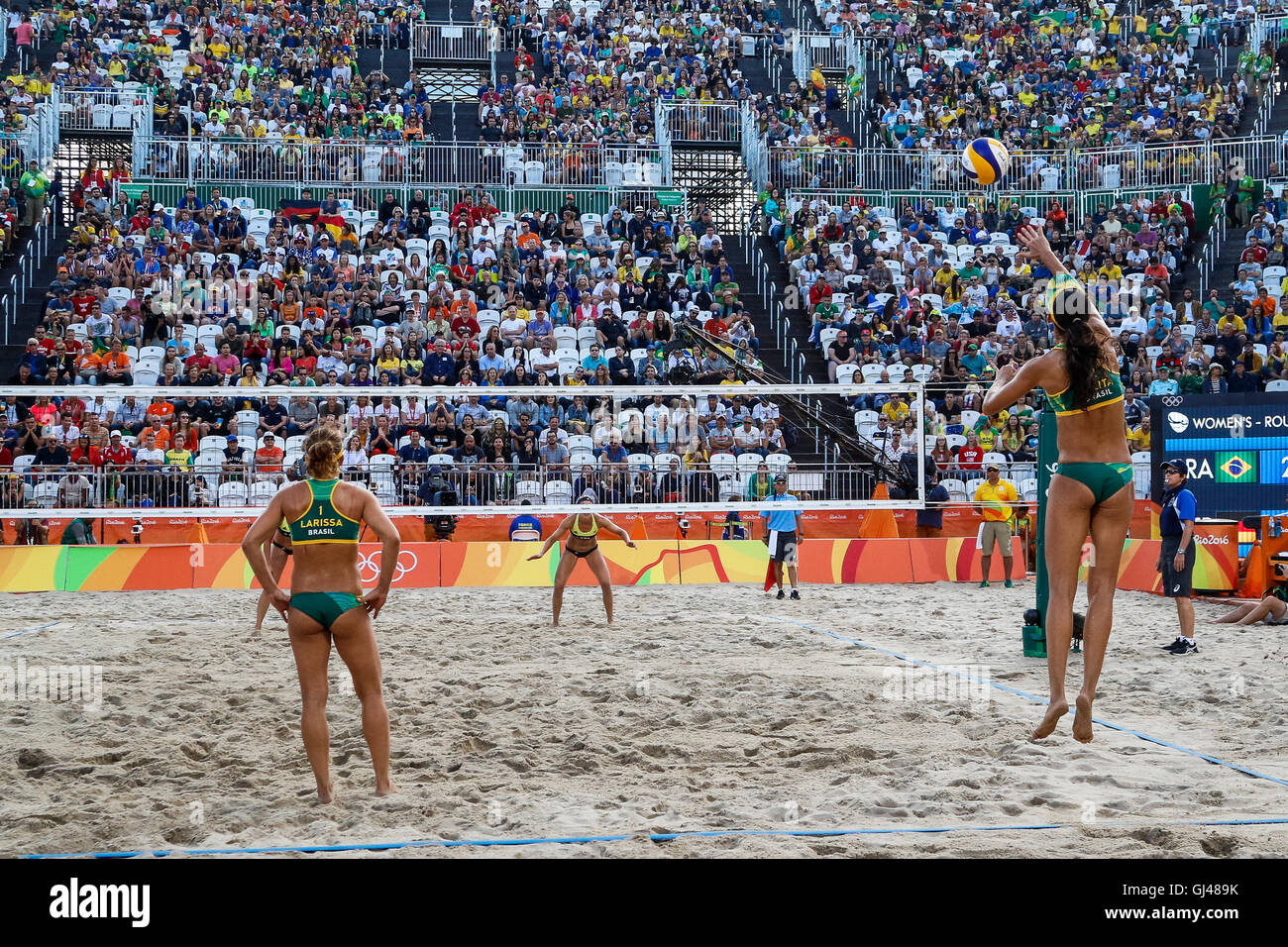 verraad Vergelijking calorie Beach volleyball arena hi-res stock photography and images - Alamy