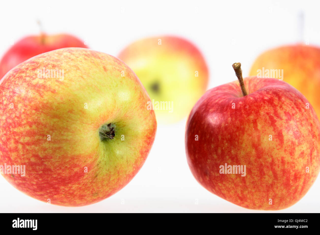 Group of red-yellow apples Stock Photo - Alamy