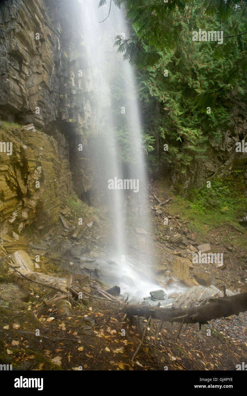 Bottom of Waterfall Stock Photo Alamy